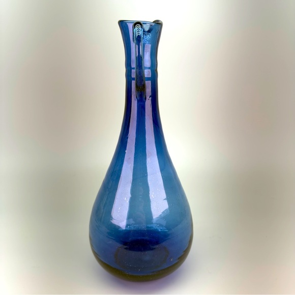 Vintage Batsheva Hand Blown 
Cobalt Blue Decanter - Picture 2 of 8